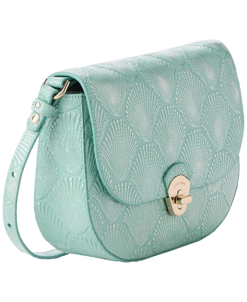 Brahmin Portia Starlit Turn-Lock Small Crossbody Bag