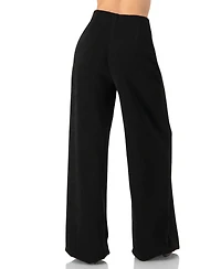 Ivonne Women's Corduroy High-Waisted Wide-Leg Trousers