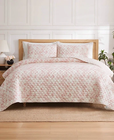 Jessica Simpson Floral Camilla 3-Pc. Quilt Set, King