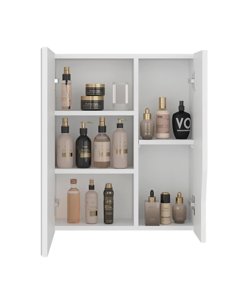 Fm Furniture Magia Wall-Mounted Bathroom Cabinet with Mirror