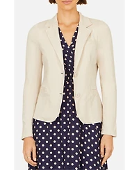 Yumi Women's Stretch Cotton Blazer