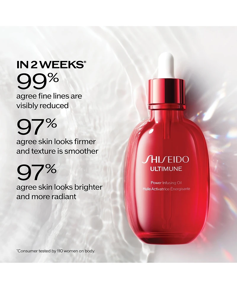 Shiseido Ultimune Power Infusing Oil, 2.5 oz.