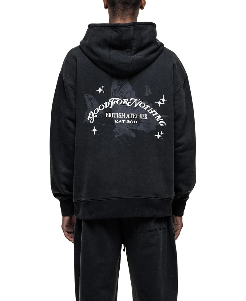 Good For Nothing Men's Liberty Washed Zip Hoodie