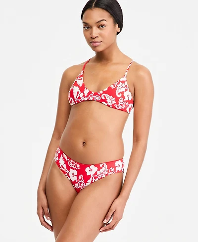 Roxy Juniors' Days Of Summer Reversible Triangle Bikini Top