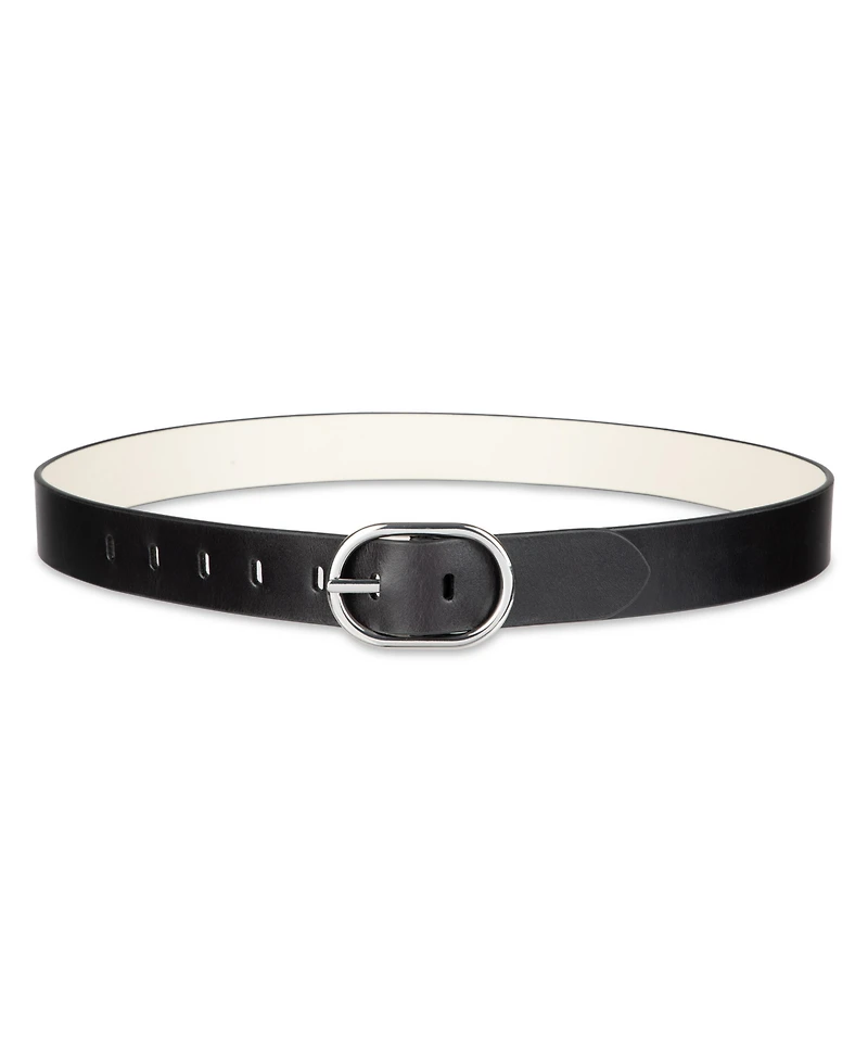 Cole Haan Women's Two-in-One Center Bar Reversible Leather Belt