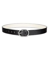 Cole Haan Women's Two-in-One Center Bar Reversible Leather Belt