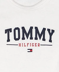 Tommy Hilfiger Baby Boys' Signature Short-Sleeve Bodysuits, 4-Pack
