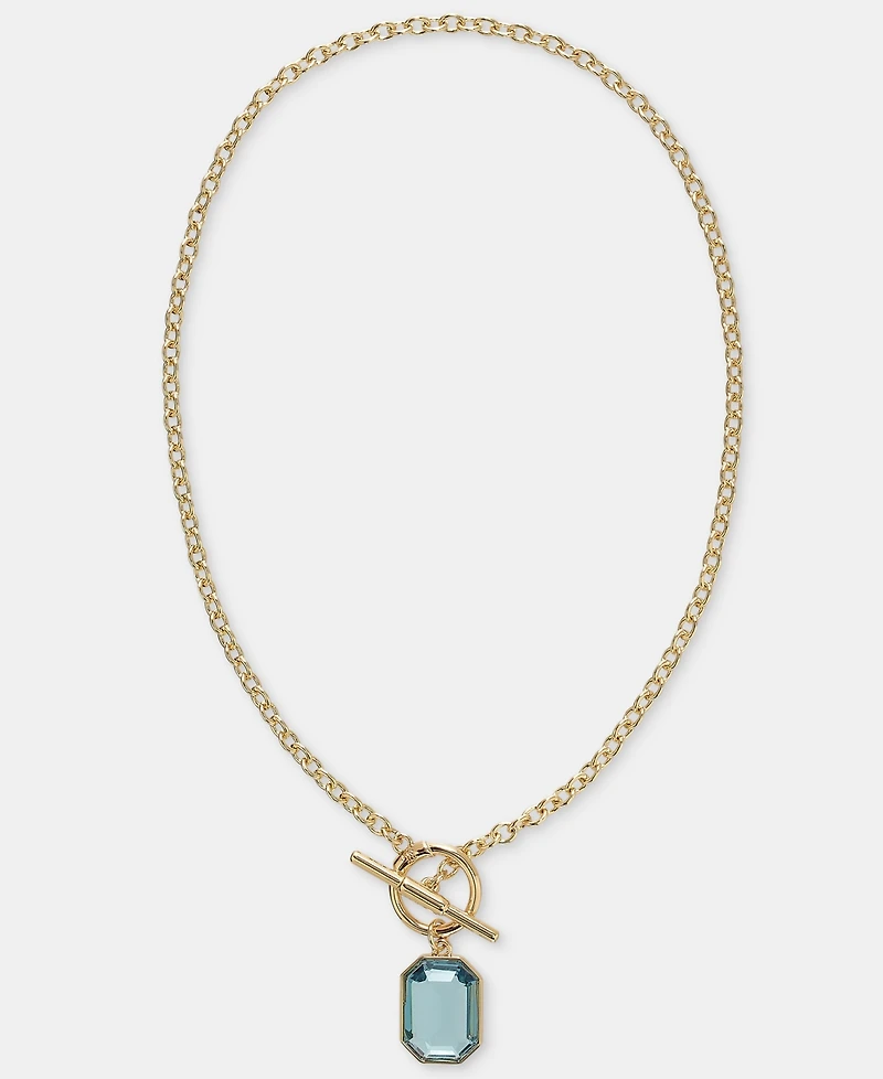 Lauren Ralph Stone 16" Pendant Necklace