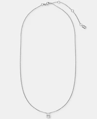 Lauren Ralph Lauren Cubic Zirconia Pendant Necklace in Sterling Silver