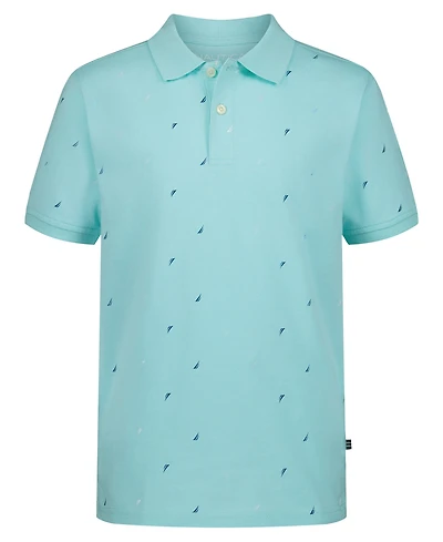 Nautica Boys' 8-20 J-Class Print Polo Shirt
