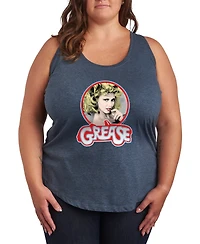 Hybrid Apparel Plus Grease Sandy Racerback Graphic Crewneck Tank Top