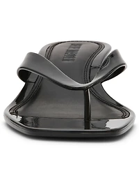 Steve Madden Women's Tracie-j Kitten-Heel Jelly Thong Sandals