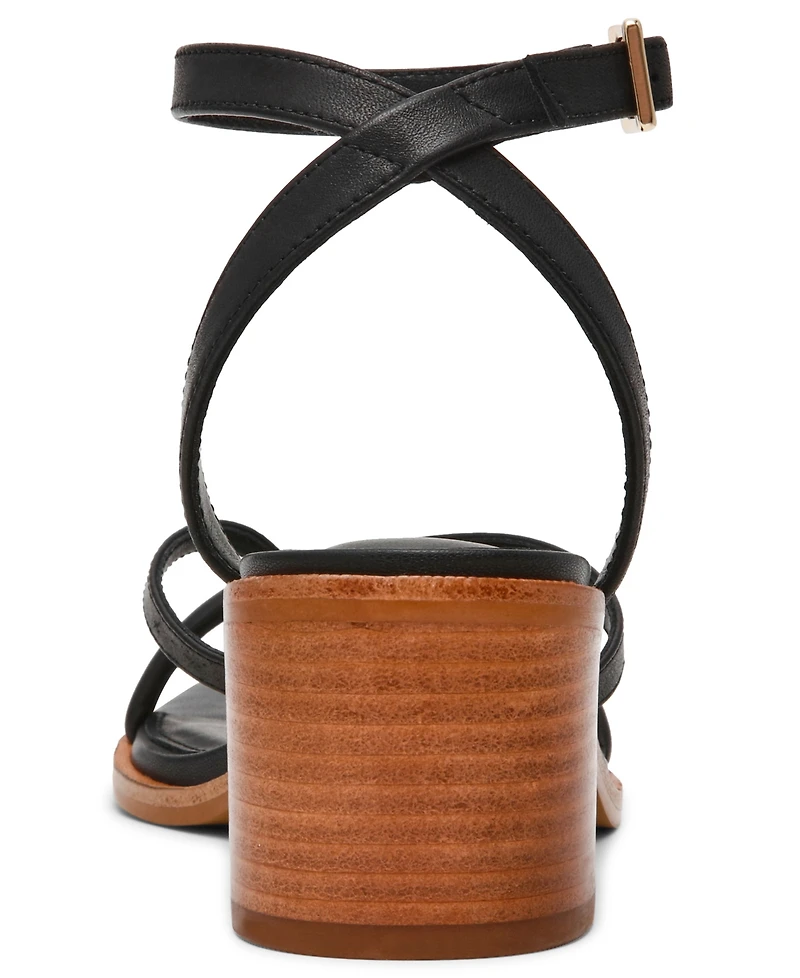 Steve Madden Women's Tilly Strappy Square Toe Sandals