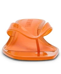 Steve Madden Women's Tracie-j Kitten-Heel Jelly Thong Sandals