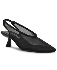 Steve Madden Women's Xtra Mesh Slingback Pumps