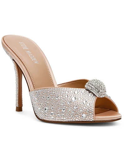Steve Madden Women's Priya-r Embellished Stiletto Heel Sandals