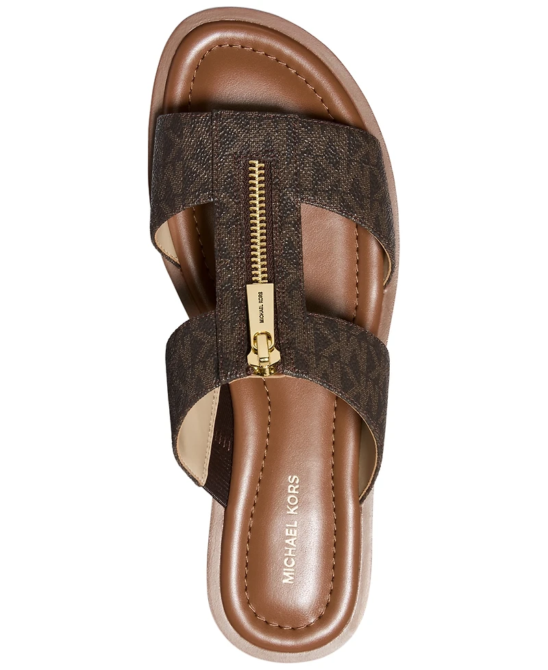 Michael Kors Women's Berkley Slip-On Flat Sandals