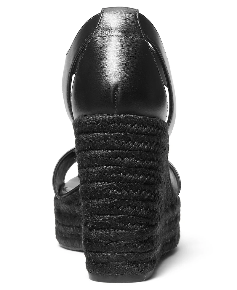 Michael Kors Women's Berkley Espadrille Mid Wedge Sandals