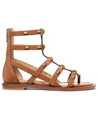 Michael Kors Women's Noa Gladiator Open Toe Flat Sandals