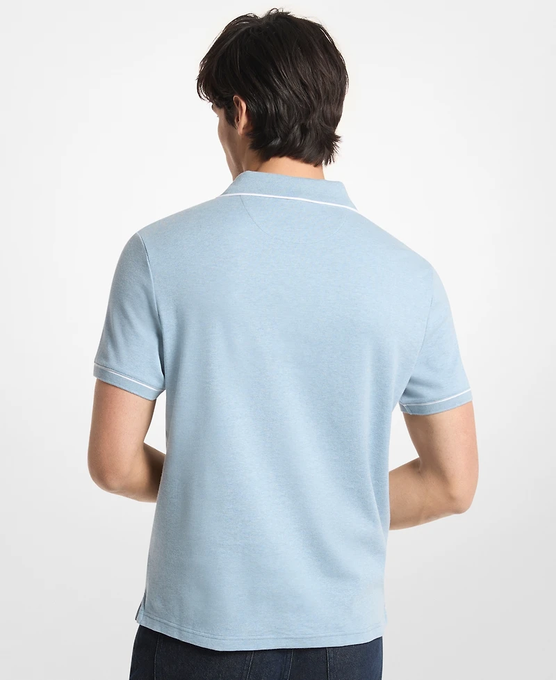 Michael Kors Men's Button-Front Polo Shirt