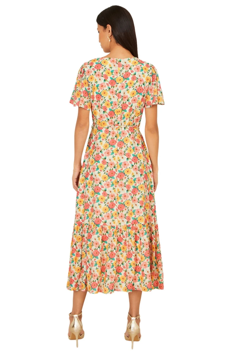 Yumi Women's Midi Tea Dress