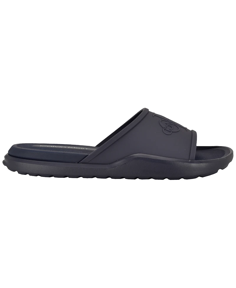 Calvin Klein Men's Meloy Slip-On Slide Sandals