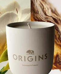 Origins Limited Edition Ironwood and Freesia Hand-Poured Scented Candle, 10 oz.