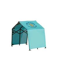 Life Is Good Outdoor 3.5' Outdoor Pet Shade, Versatile Pet Canopy Pop-Up Shade Tent For Dogs, Cats, Small Animals And Livestock, You Had Me At Woof