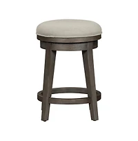 Liberty Furniture Industries, Inc Modern Farmhouse Console Swivel Stool