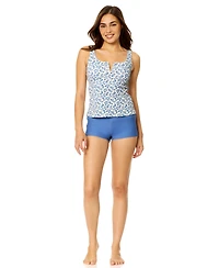 Raisins Women's Negril Printed Tankini Top