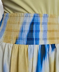 Dkny Women's Abstract Geometric Print Midi Skirt