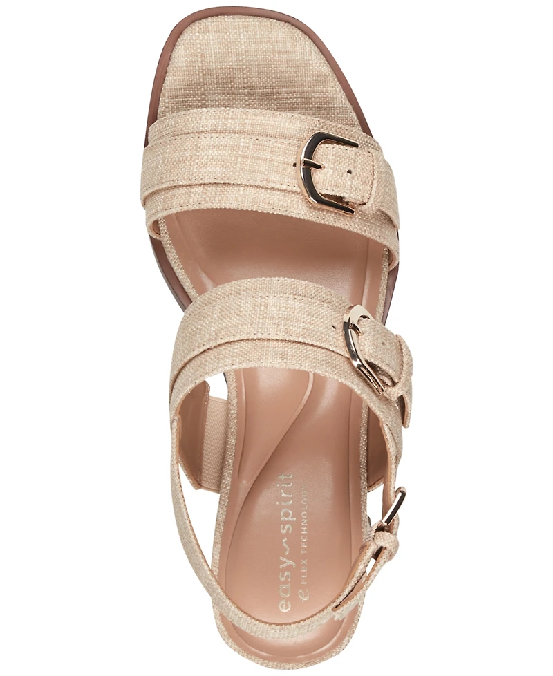 Easy Spirit Women's Hadiya Block Heel Dress Sandals