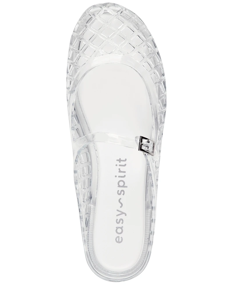 Easy Spirit Women's Yunie Jelly Mary Jane Mule Flats