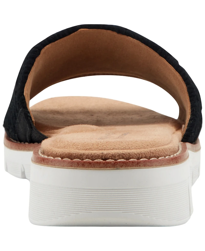 Easy Spirit Women's Jadyn Slip-On Flat Sandals