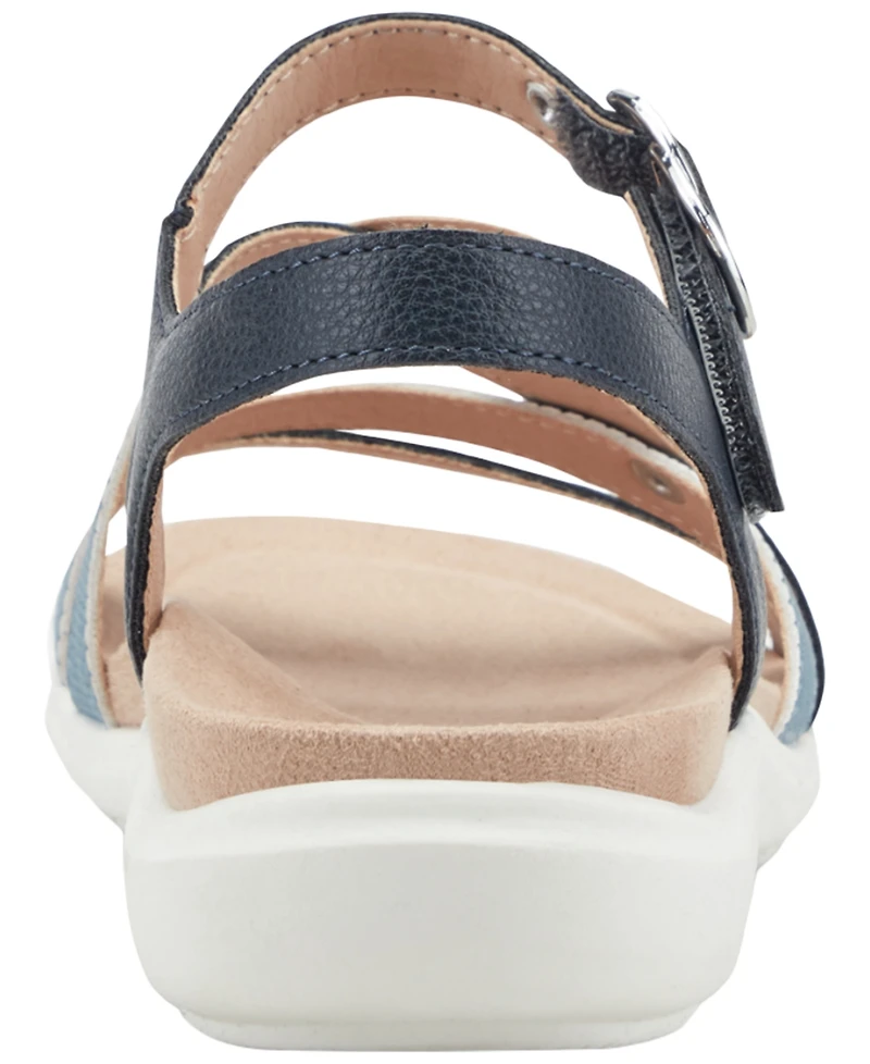 Easy Spirit Women's Wayan Strappy Flat Sandals