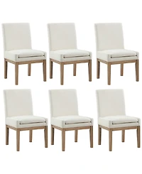 Macai 6-Pc. Upholstered Side Chair Set