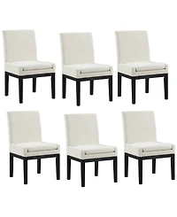 Macai 6-Pc. Upholstered Side Chair Set