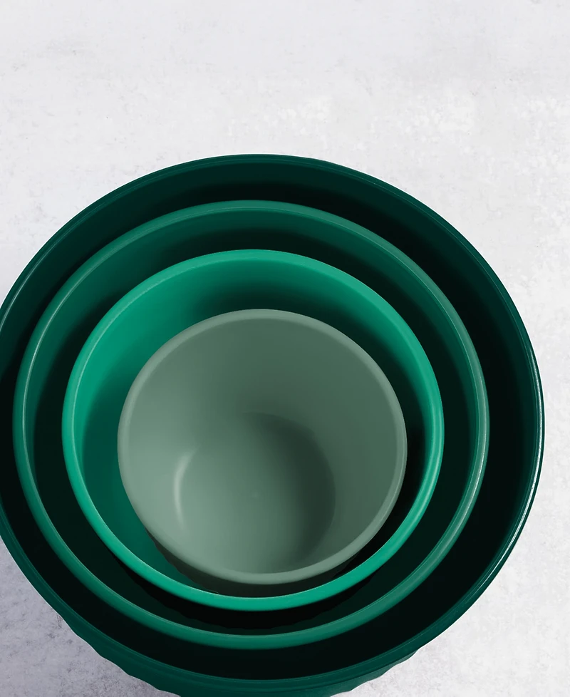 Art & Cook 8-Pc. Round Nesting Bowls Set with Lids