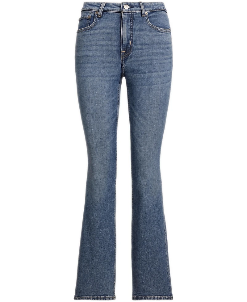 Lauren Ralph Women's High-Rise Boot Jeans