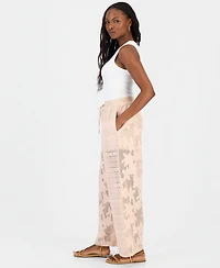 And Now This Women's Lace Drawstring-Waist Wide-Leg Pants, Macy's Exclusive