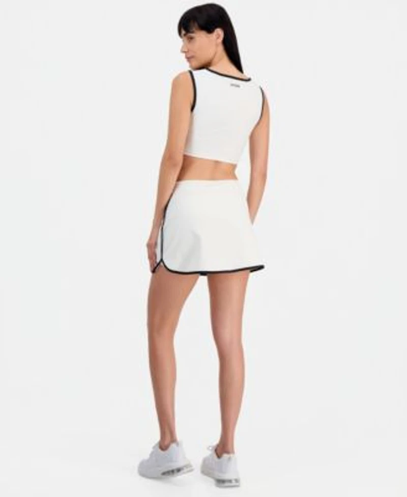Guess Womens Sarah Fix Cup Top Mini Tennis Skirt