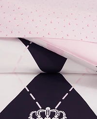 Juicy Couture Royal Argyle Reversible 8-Pc. Comforter Set