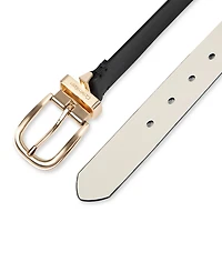 Calvin Klein Women's Reversible Two-In-One Trouser Pant Dress Belt