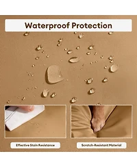 FunnyFuzzy First Class Waterproof Dog Car Double-Seat Bed