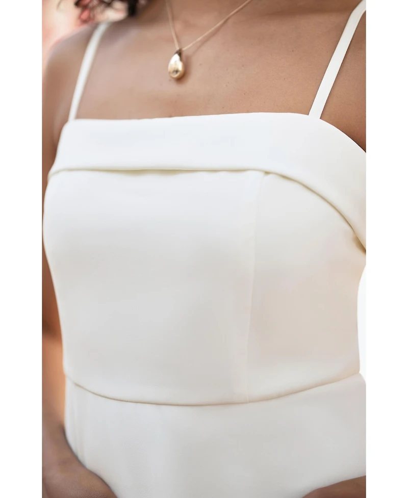 Yumi Women's Oversize Poppy Placement Midi Sun Dress