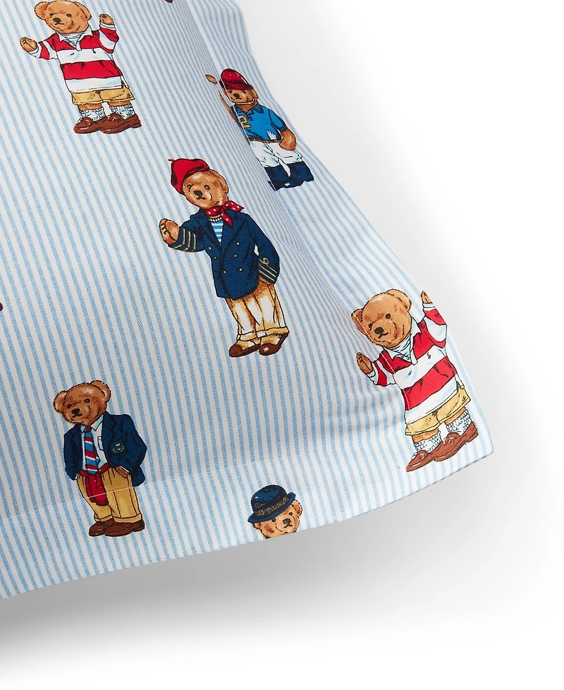 Polo Ralph Lauren Teddy Bear Stripe 3-Pc. Comforter Set, King