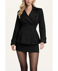 Nocturne Women's Belted Trench Coat