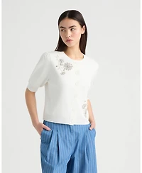 Nvlt Women's Button Front Cardigan