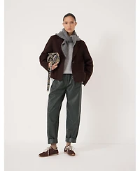 Hush Women's Mina Pure Wool Double Faced Blazer