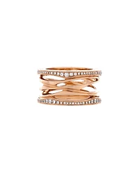 Pre-Owned Bvlgari B.Zero1 Design Legend Zaha Hadid Four Band Ring